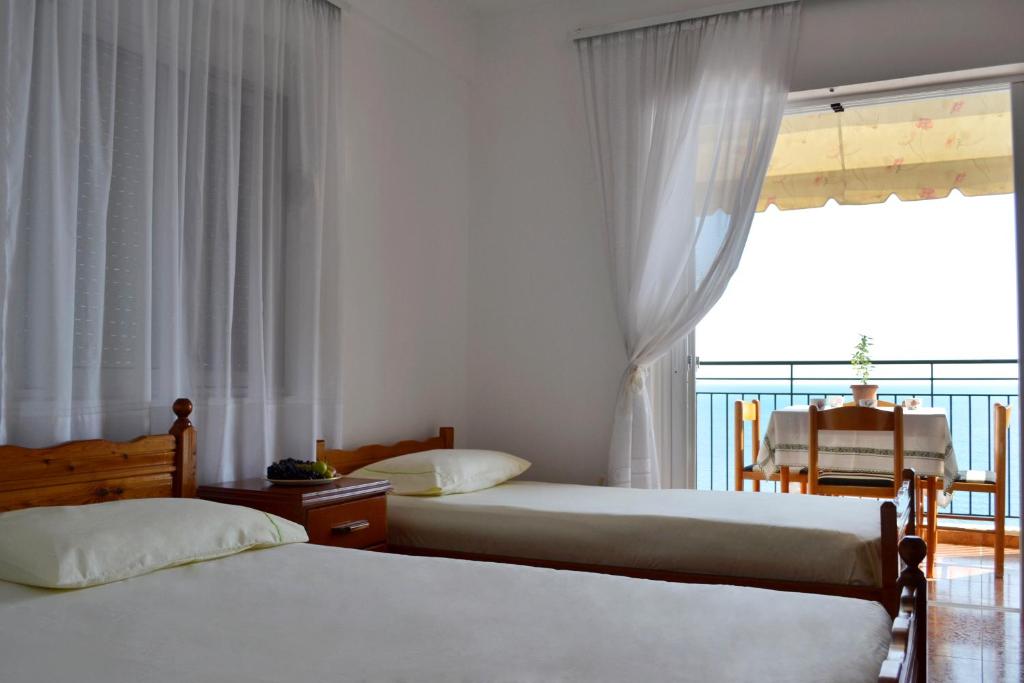 Postel nebo postele na pokoji v ubytování Villa Panorma