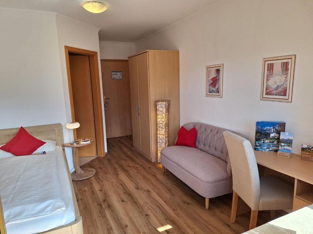 Gästehaus Heißenlehen - Chambre Simple Avec Vue Sur Montagne