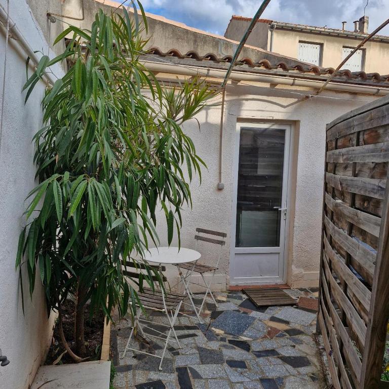 Maisonnette 20 m2 avec cour