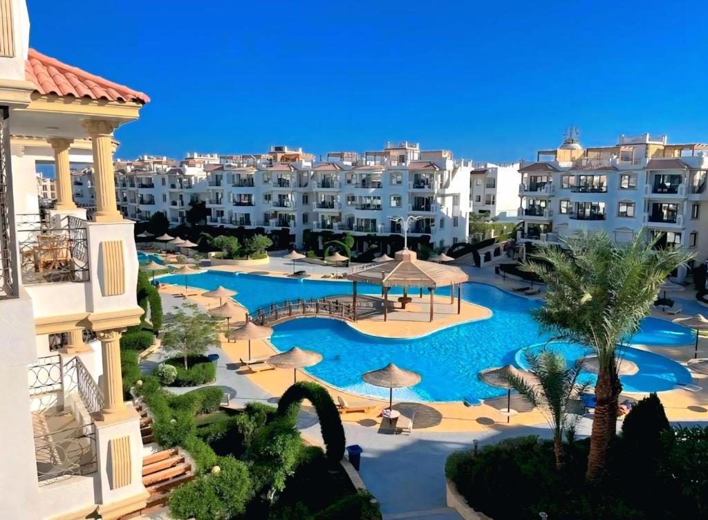 a view of the pool at the resort at Sharm Hills Azure Paradise in Sharm El Sheikh