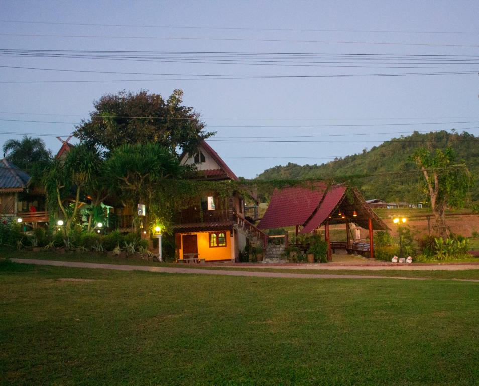 Nespecifikovaný výhled na hory nebo výhled na hory při pohledu z bed and breakfast