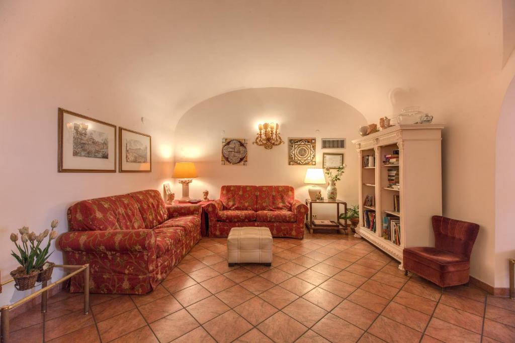 Posezení v ubytování Hotel Corona