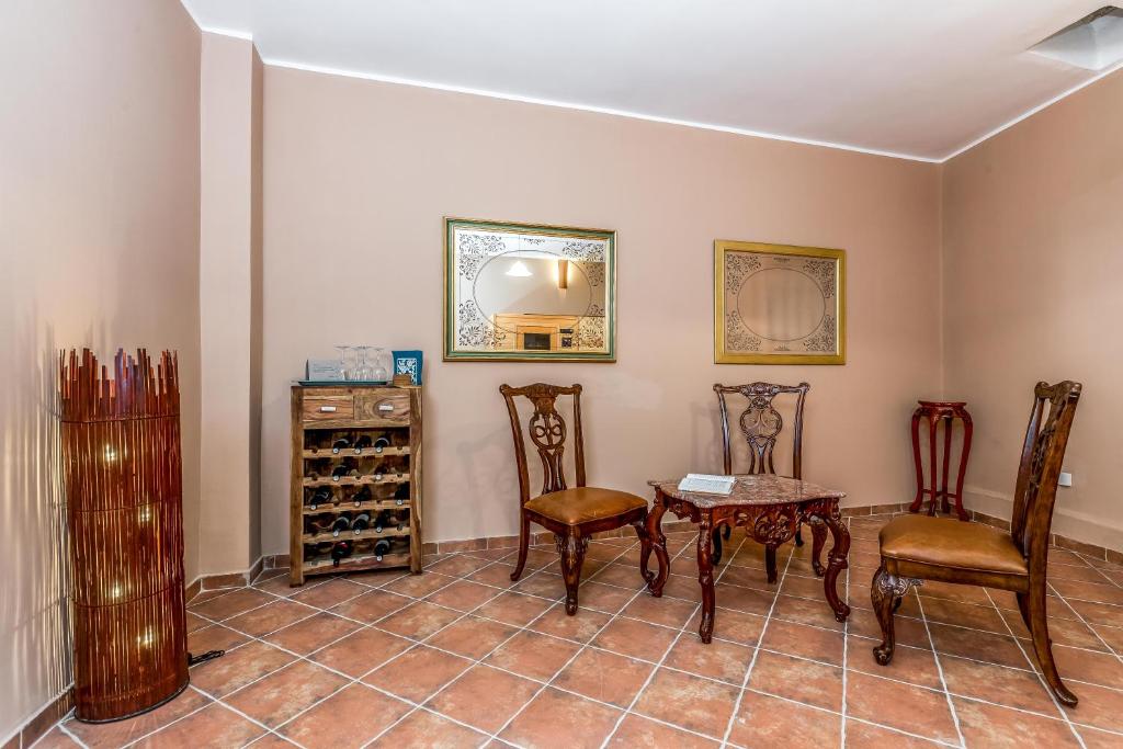Posezení v ubytování Il Palazzo