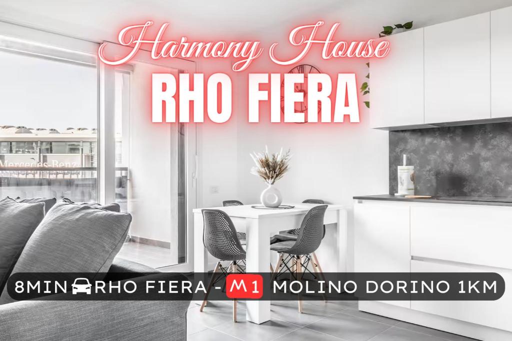 Harmony House - Rho Fiera 6min - Free Parking - Terrace