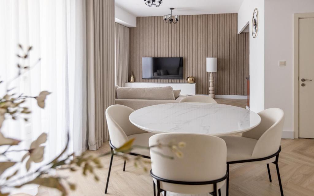 لابی و فضای عمومی Stylish and elegant 1 bedroom by the JBR beach! Bahar - تصویر ۵