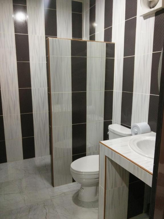 Koupelna v ubytování Honey Hotel Chiang Saen