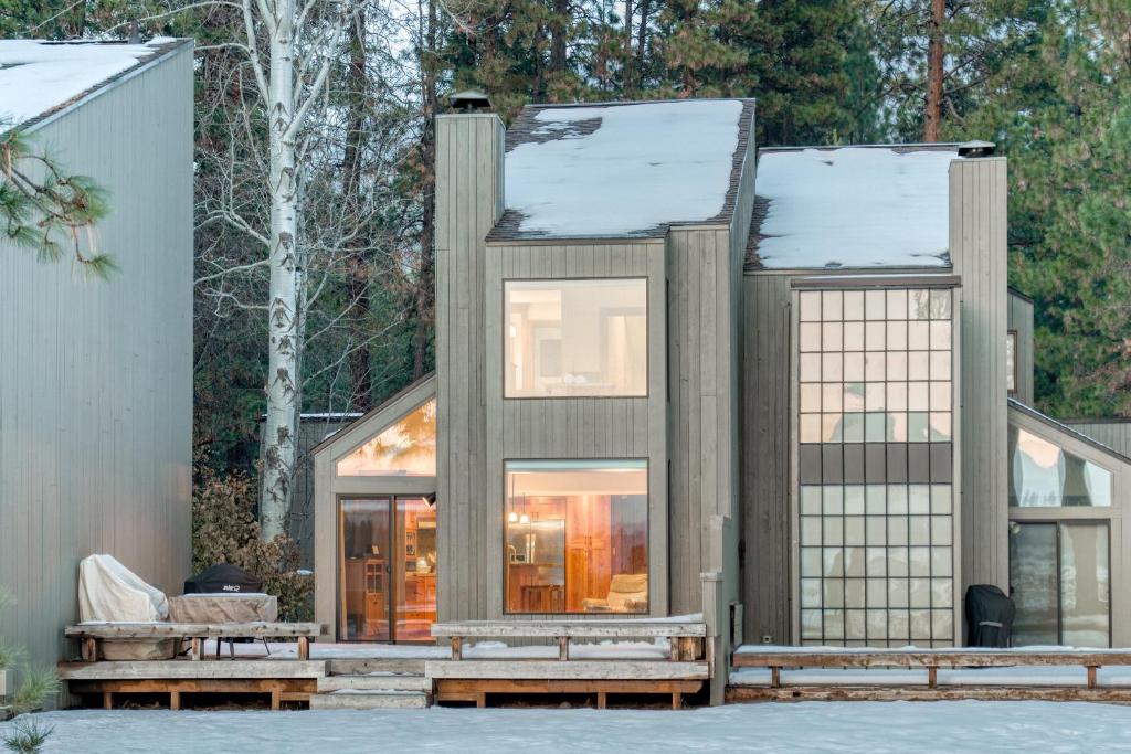 a house with a roof on top of it at Country House 065 in Black Butte Ranch