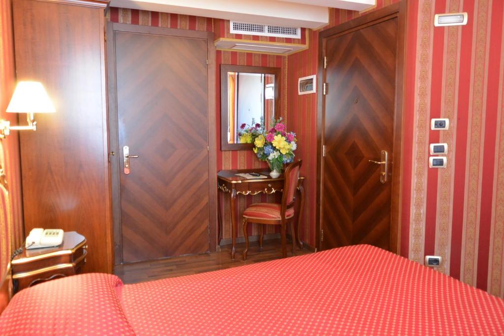 Postel nebo postele na pokoji v ubytování Hotel Città Di Milano