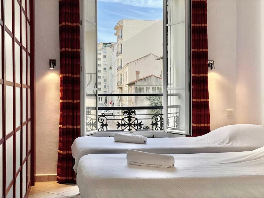 Vue mer, proche croisette et palais des festivals