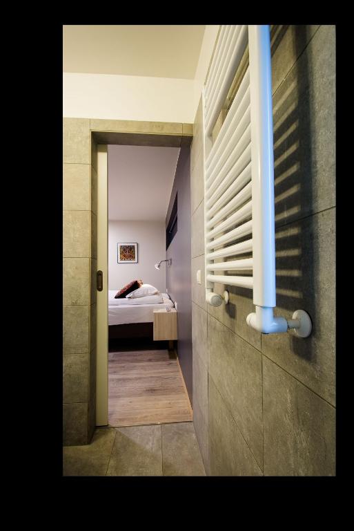 Voodi või voodid majutusasutuse Brekkugerdi Guesthouse toas