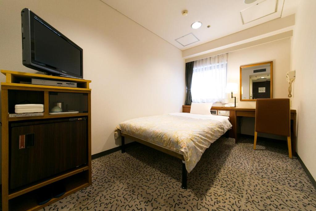 TV a/nebo společenská místnost v ubytování Hotel Ohedo