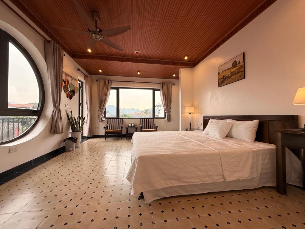 Tam Coc Elegance House - Chambre Lit King-Size Avec Balcon