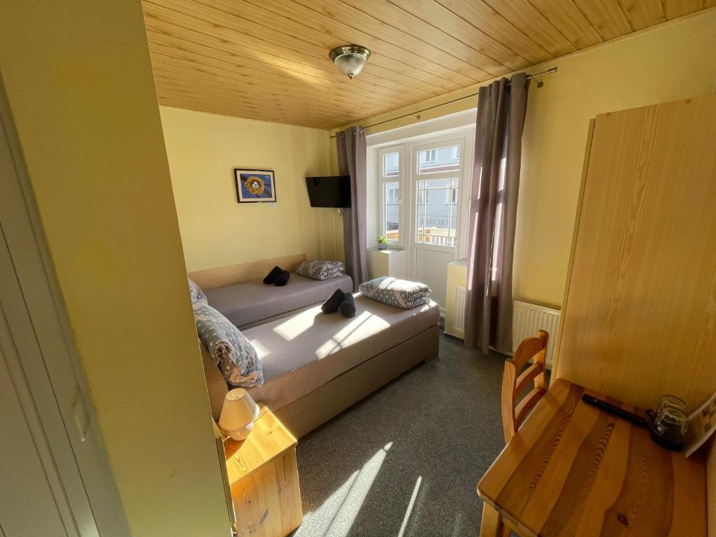 Pension V Pohodě - Twin Room With Balcony