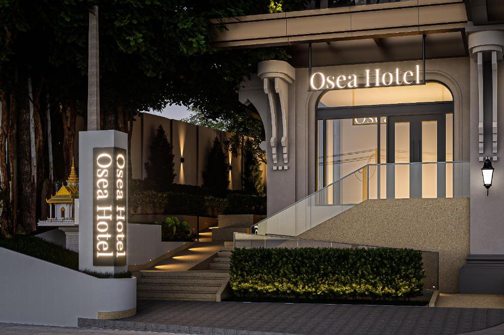 a rendering of the entrance to an opera hotel at Osea Hotel in Sihanoukville