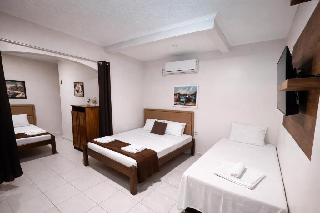 Hotel Mitologia Algodoal - 花园景家庭间