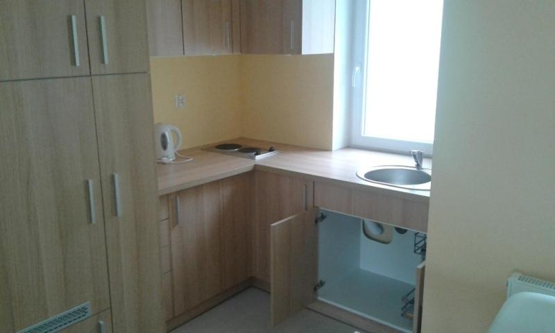 Kuchyňa alebo kuchynka v ubytovaní Apartament Posejdon Kołobrzeg