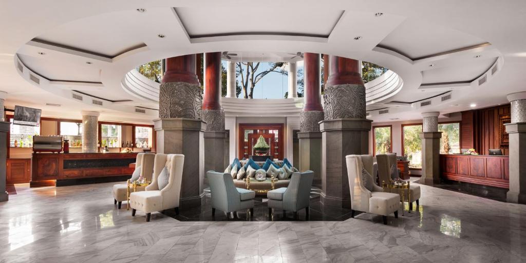 Posezení v ubytování J7 Angkor Hotel