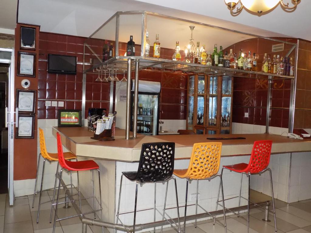Kuchyň nebo kuchyňský kout v ubytování Kenya Comfort Suites