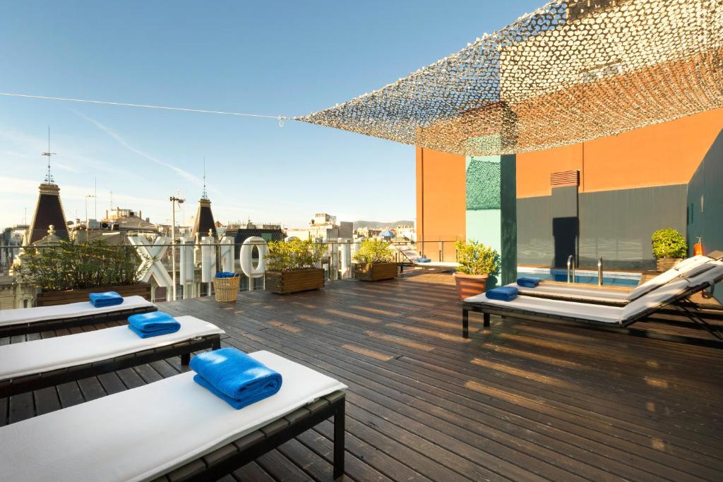 Balkon ili terasa u objektu Hotel Onix Rambla