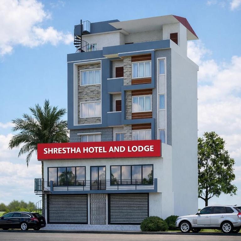 a rendering of a hotel and lodge at Shrestha Hotel And Lodge in Dhāding