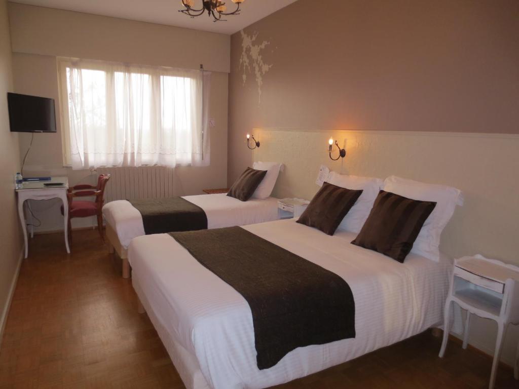 Logis L'Auberge du Gros - Driepersoonskamer