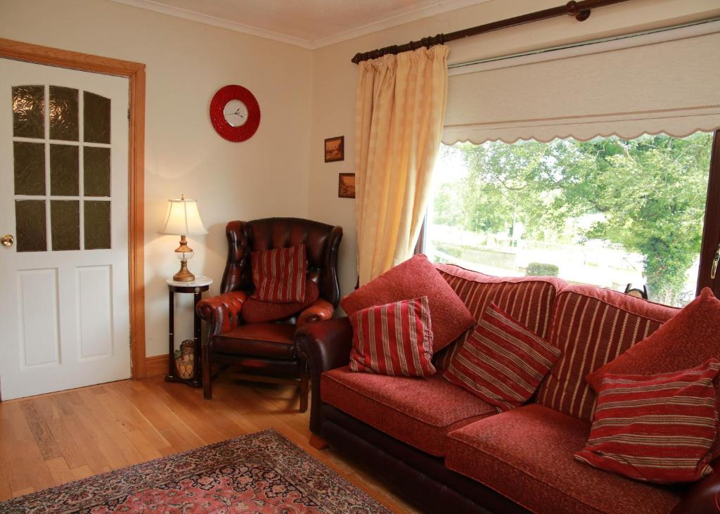 Area soggiorno di Grangeview House B&B