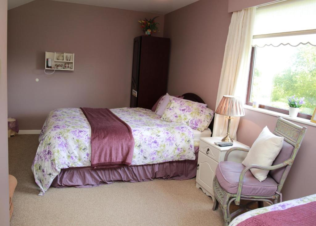 Letto o letti in una camera di Grangeview House B&B