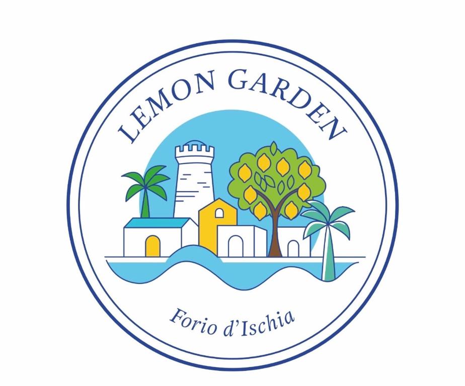 a logo for the hamon garden rotunda of isabella at Lemon Garden Forio D'Ischia in Forio d'Ischia