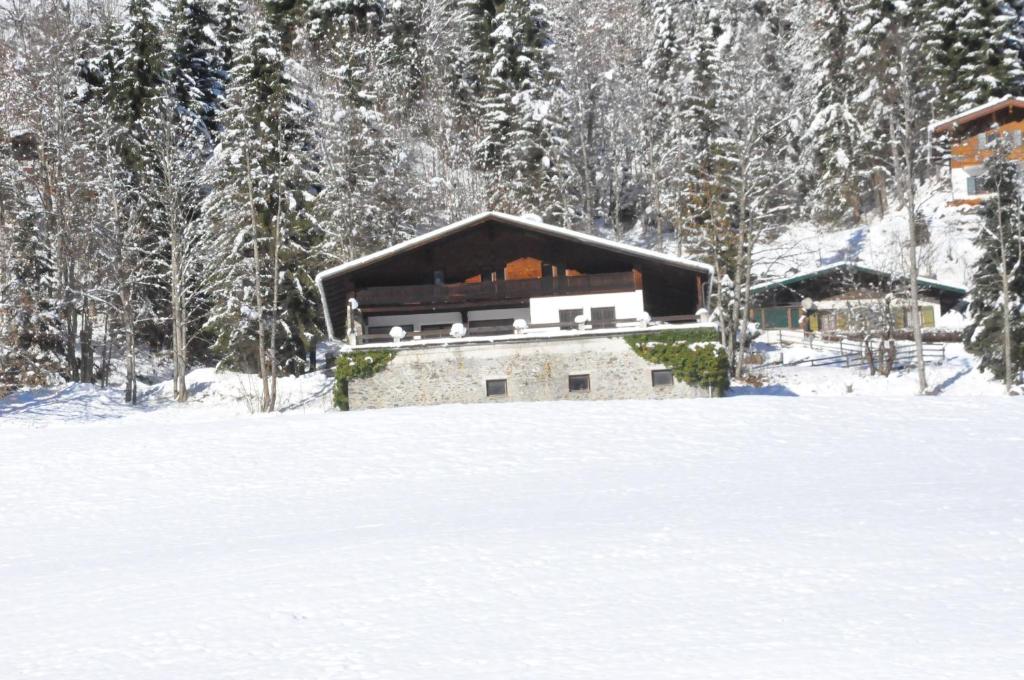 Ferienhaus Oberlengau v zime