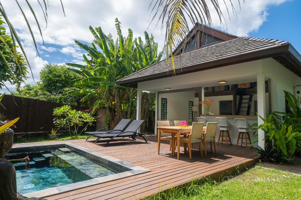 Villa Māha Iti 1 - Petite villa avec piscine privée - hébergement à Moorea