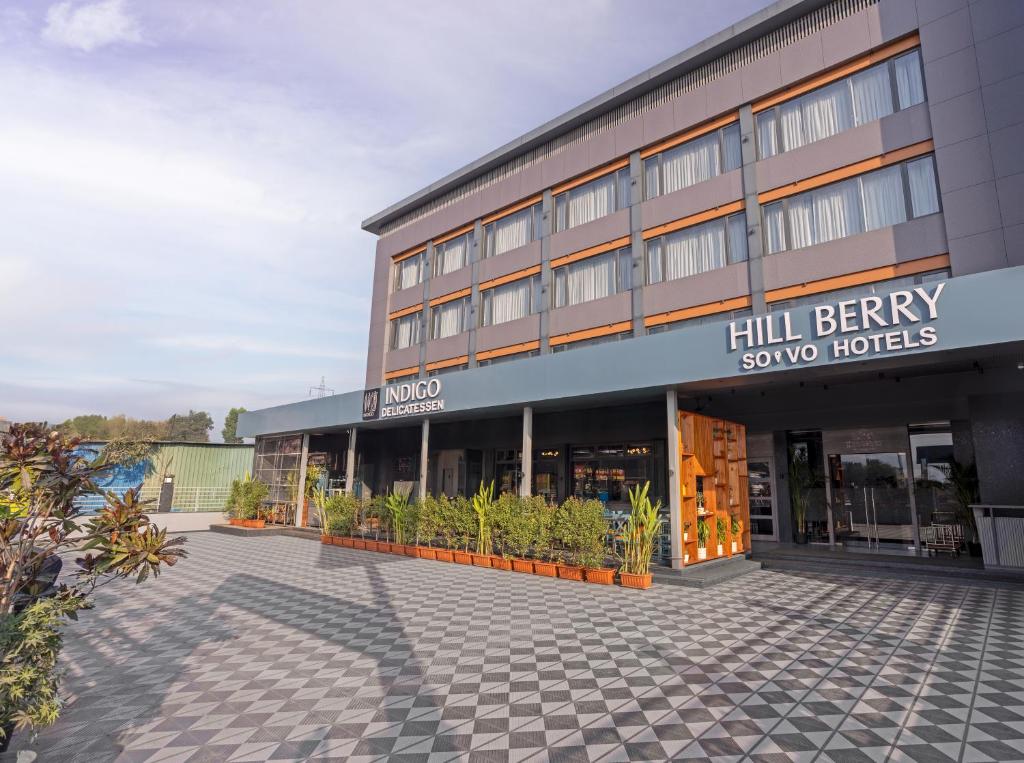 a store front of a building at Hill Berry - A SoVo Hotel in Lonavala