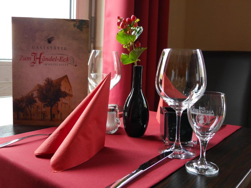 Nápoje v ubytování Hotel Eigen