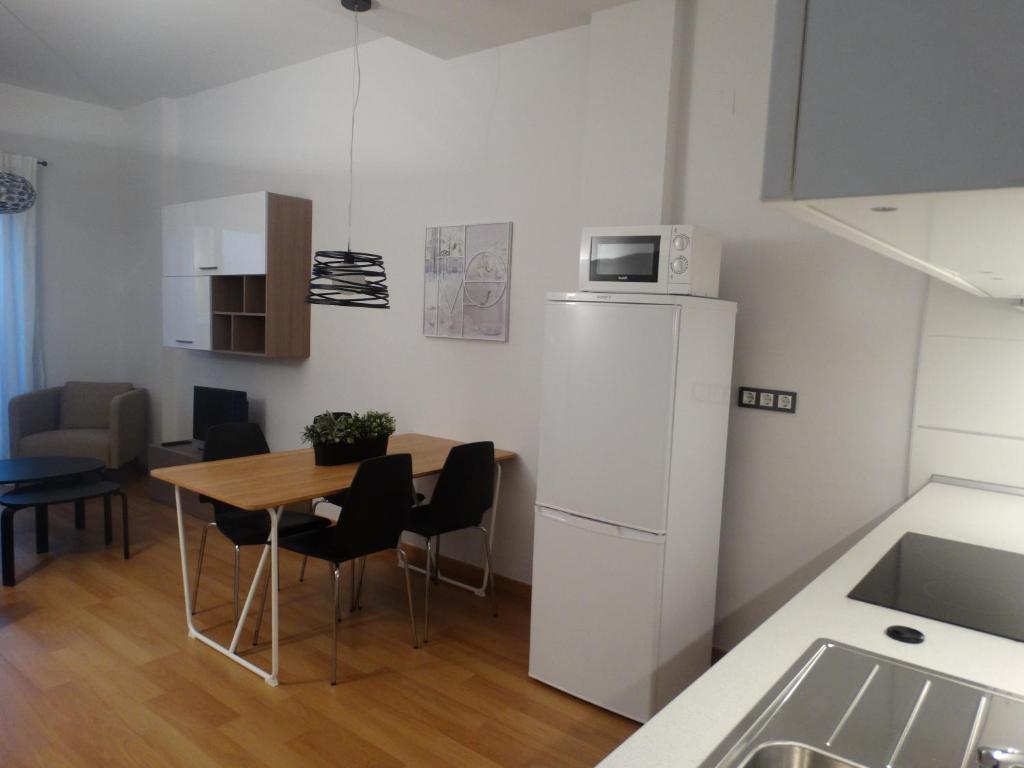 Kuchyňa alebo kuchynka v ubytovaní Málaga Apartamentos - Jinetes, 14
