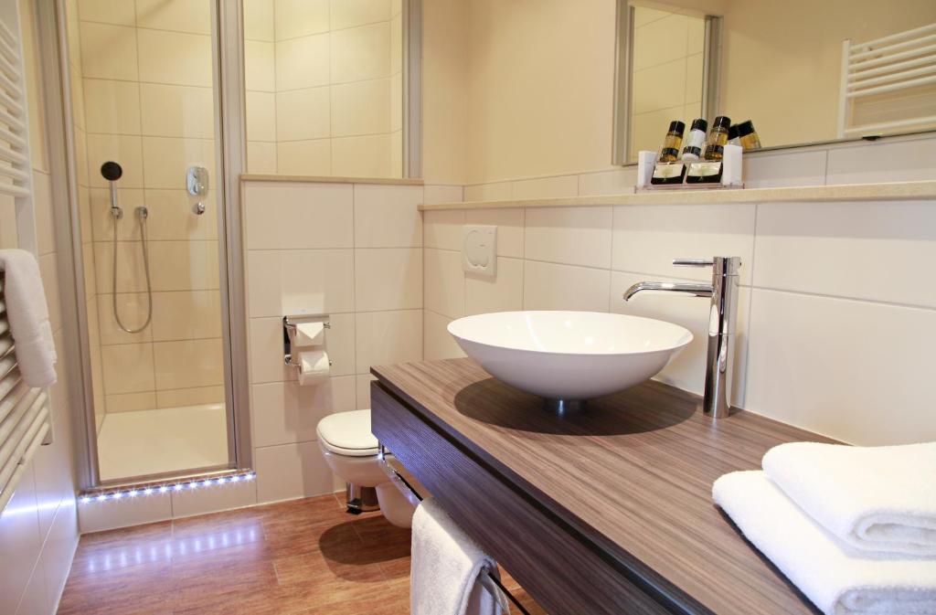 Koupelna v ubytování Klosterhotel Wöltingerode