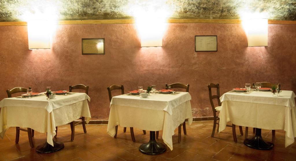 Restaurace v ubytování Villa Il Fedino
