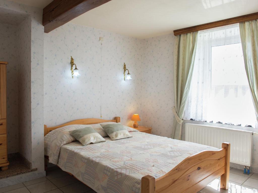 Cama ou camas em um quarto em Spacious and well cared for house with a panoramic