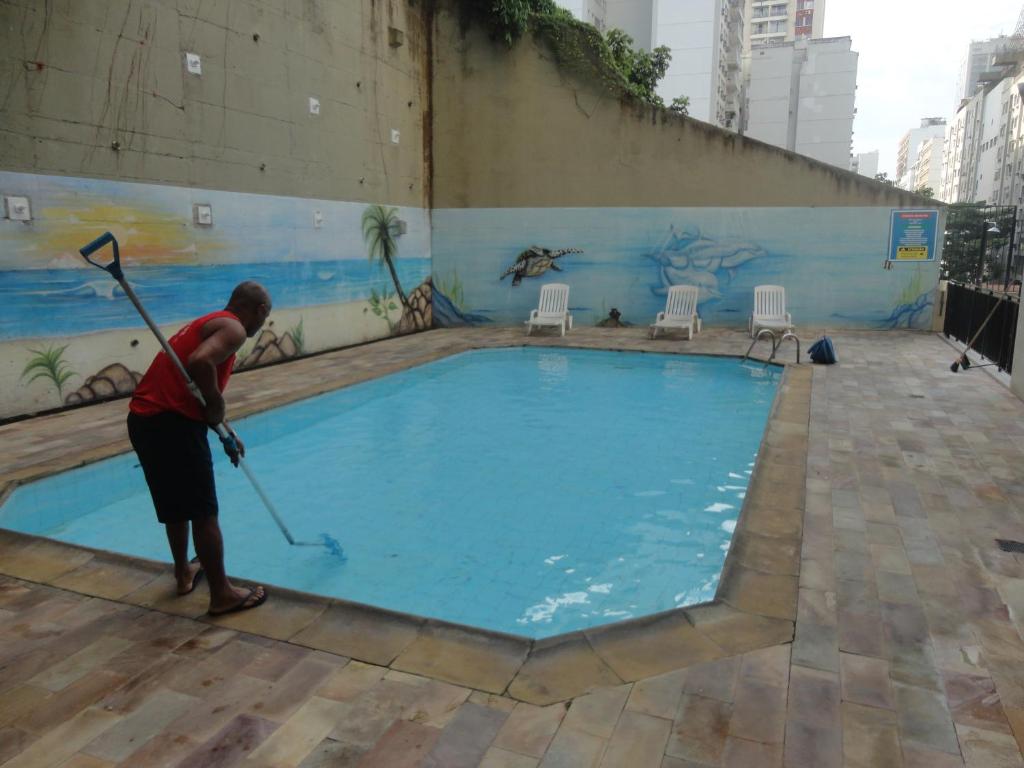  Ótima Suíte no melhor Apart Hotel de Copacabana