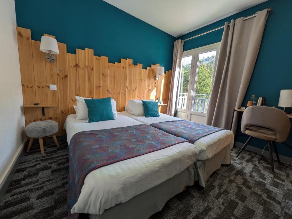Logis Hotel Eden Lac - スタンダード ツインルーム