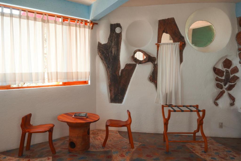 El encinal - Chambre Double Avec Balcon