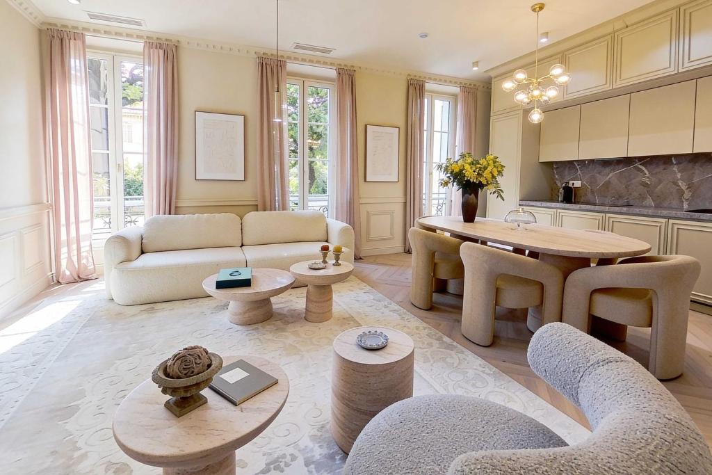 Modern AC apartment - 2BDR 4P - Cannes Beach