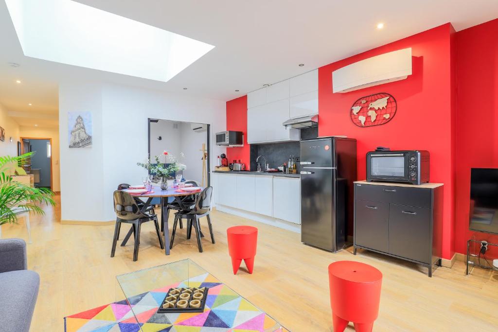 Dapur atau dapur kecil di Cityscape