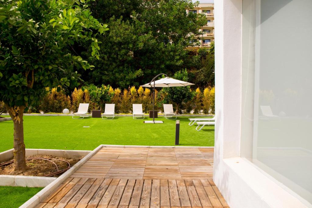 Zahrada ubytování BLUESEA Dimona Suites
