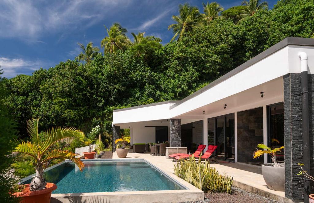 Piscina a VILLA TUPAOA o a prop