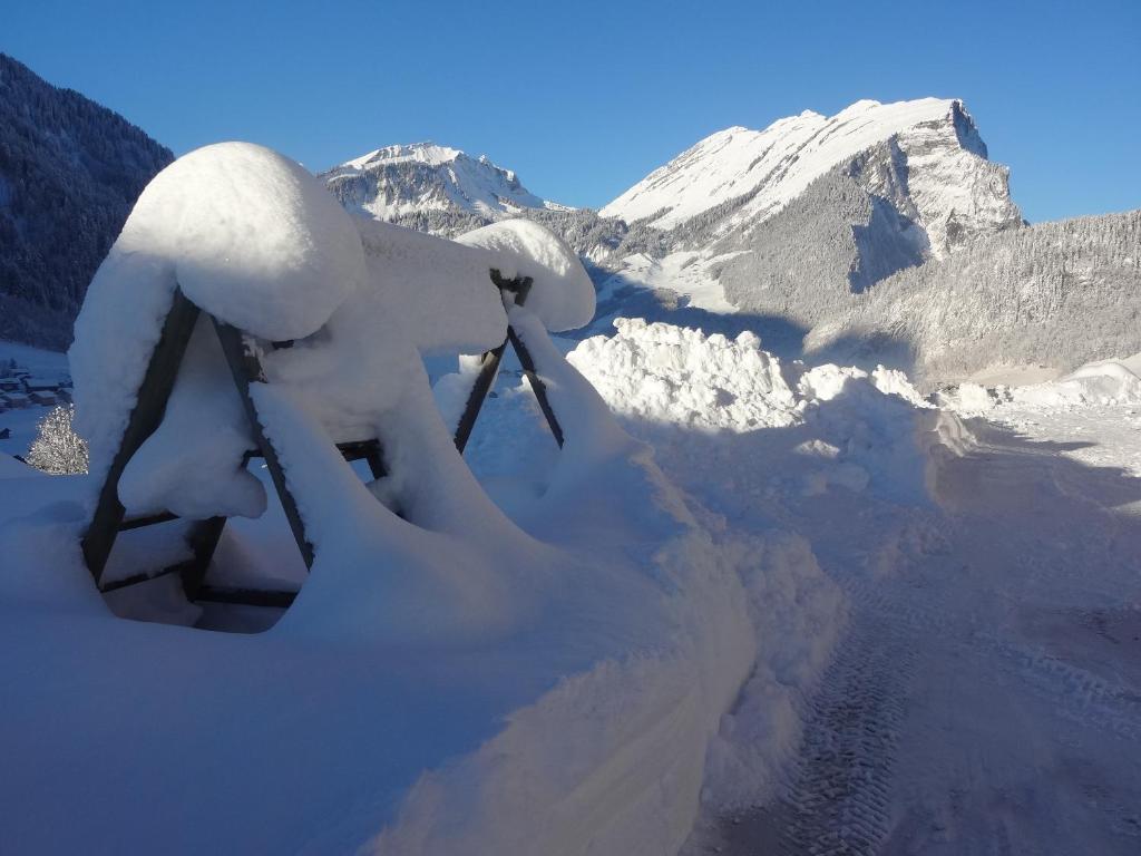 Panoramahof Eggele durante el invierno