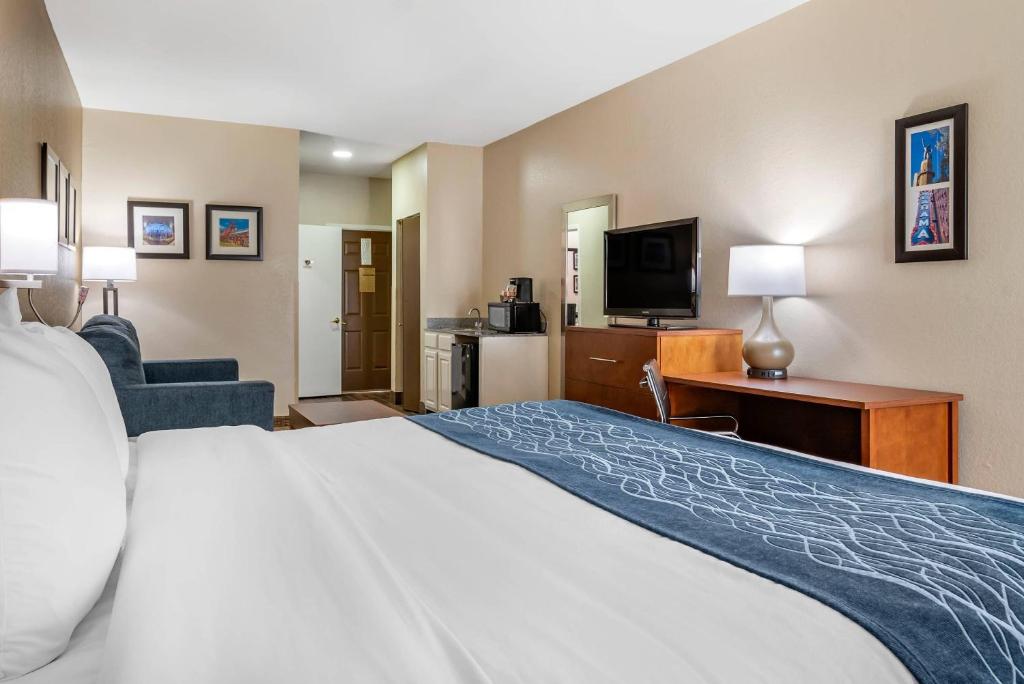 Comfort Inn Birmingham - Irondale - Chambre Lit King-Size Avec Canapé-Lit