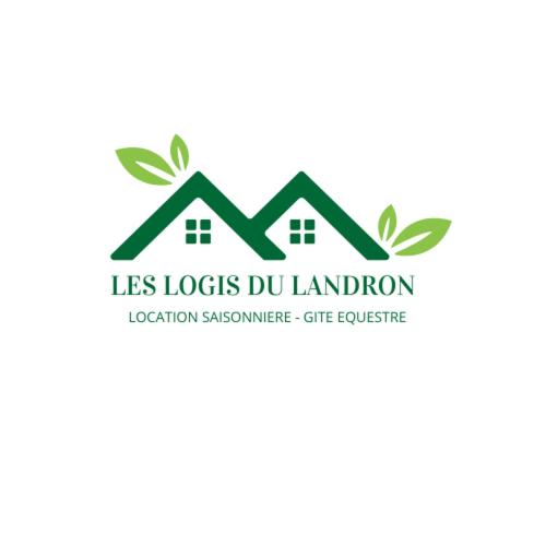 a real estate logo template for a house at Les logis du Landron in Plessé