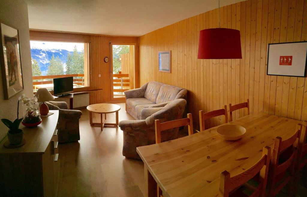 Posezení v ubytování Eden Resort Anzère