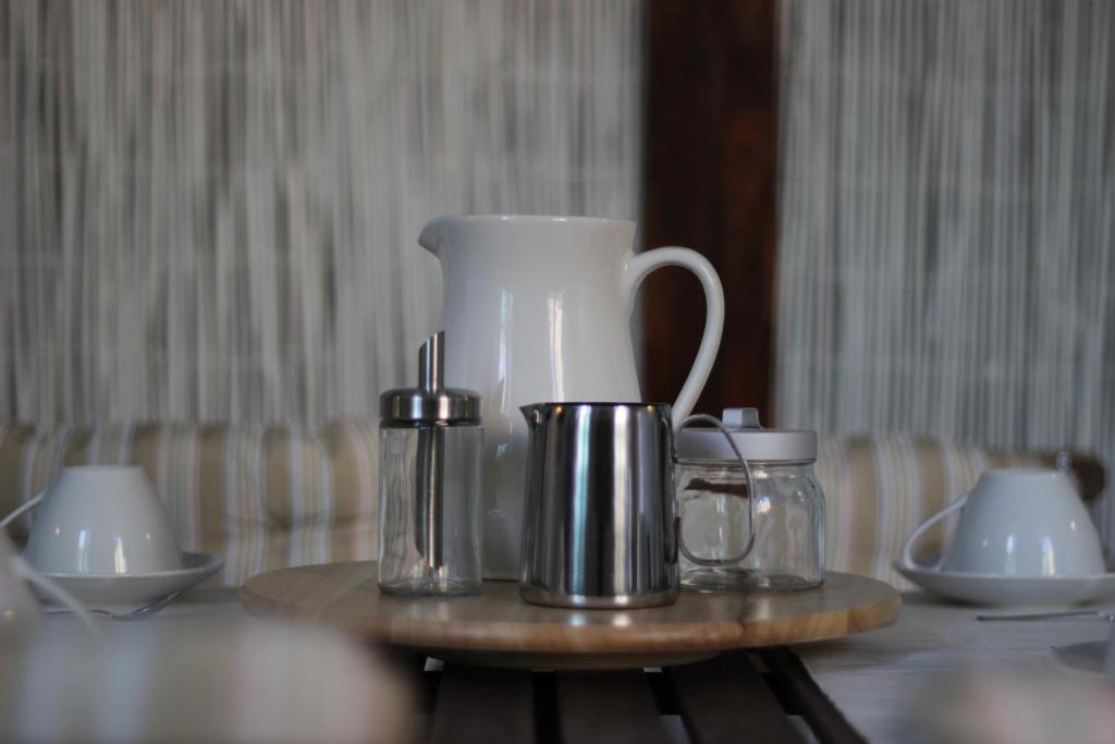 Zestaw do parzenia kawy i herbaty w obiekcie B&B Gallidoro