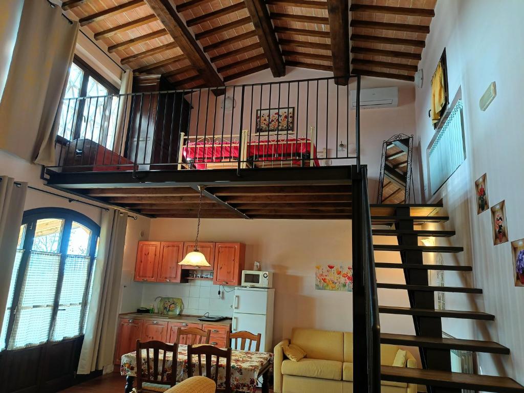 Agriturismo La Burraia - vicino a San Gimignano, Air conditioning, EV wallbox - Apartamento Con Vistas A La Piscina