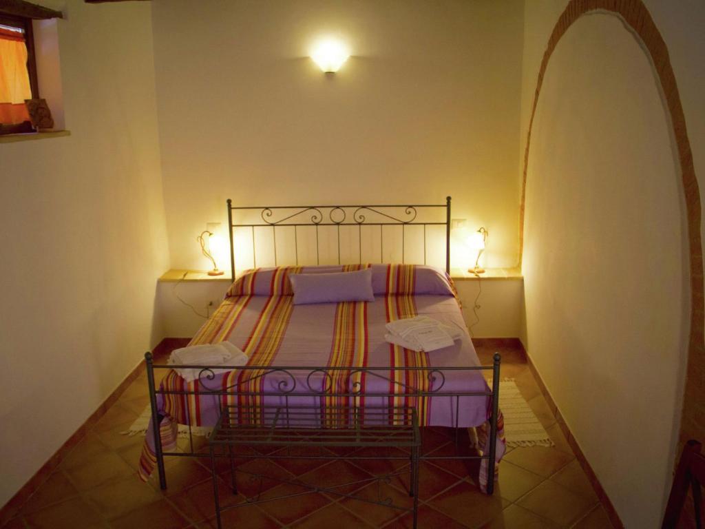 Posteľ alebo postele v izbe v ubytovaní Umbria Hideaway for Two